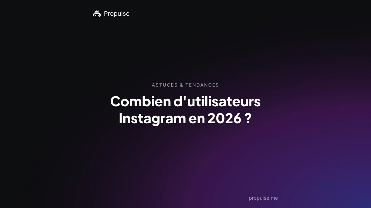 Combien d'utilisateurs Instagram en 2026 ?