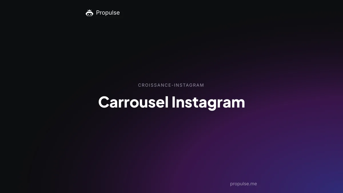 Carrousel Instagram