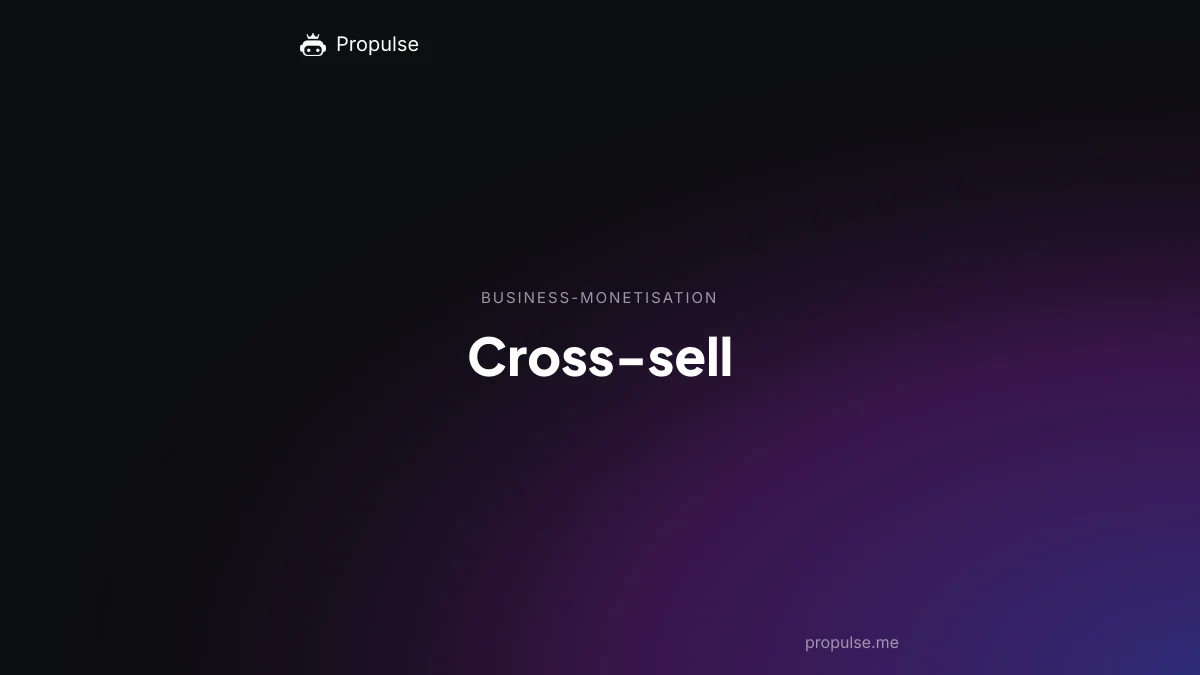 Cross-sell