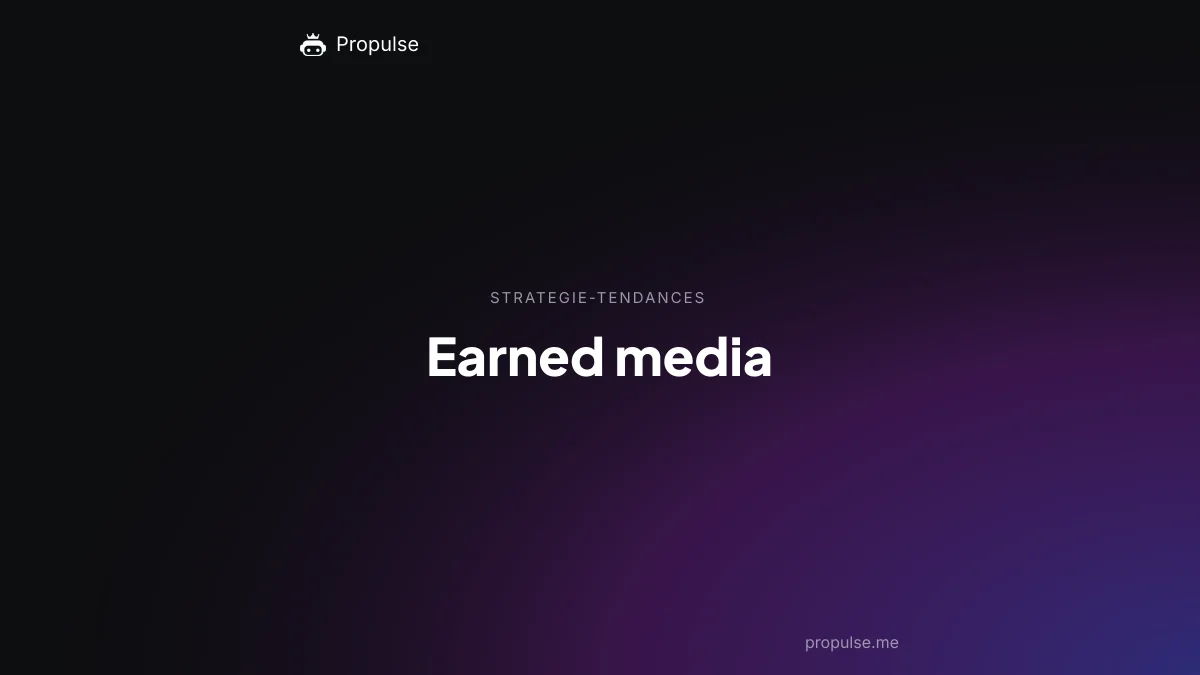 Earned media