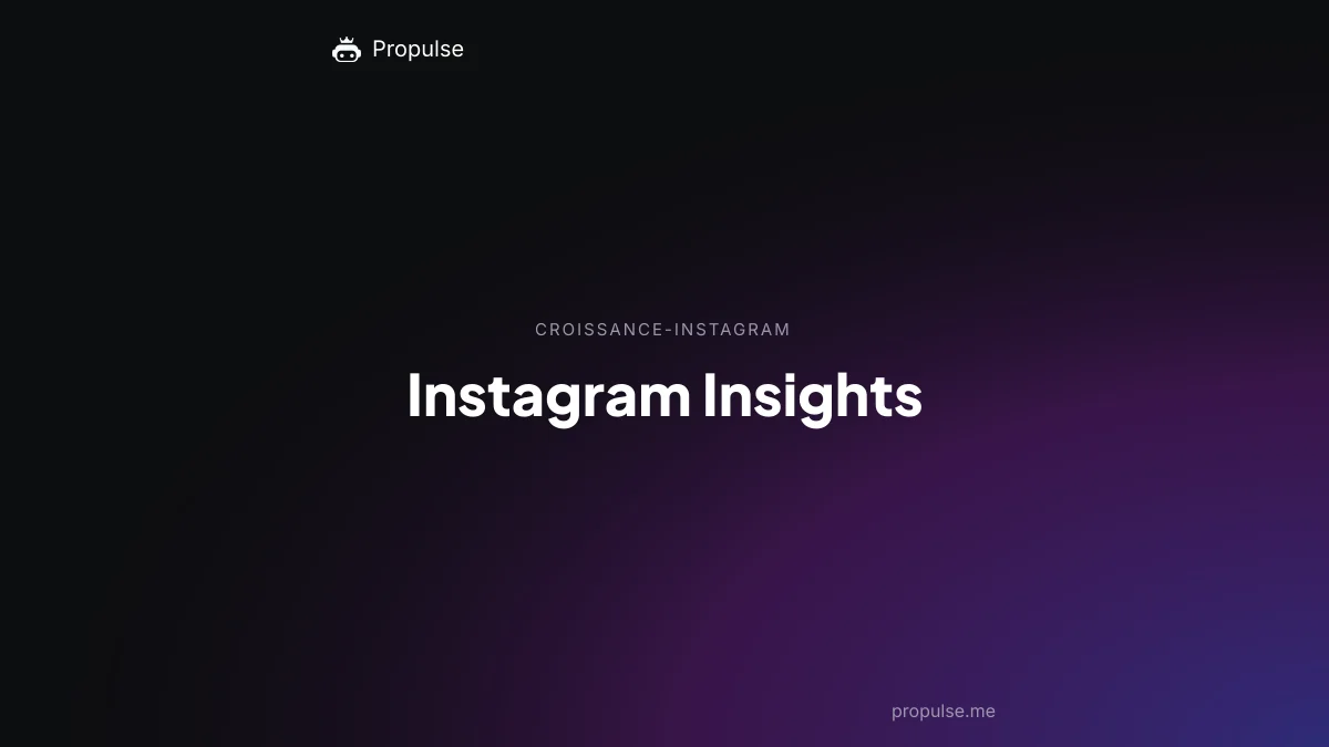 Instagram Insights