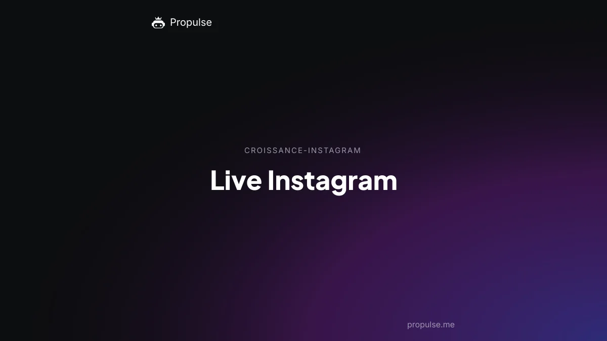 Live Instagram