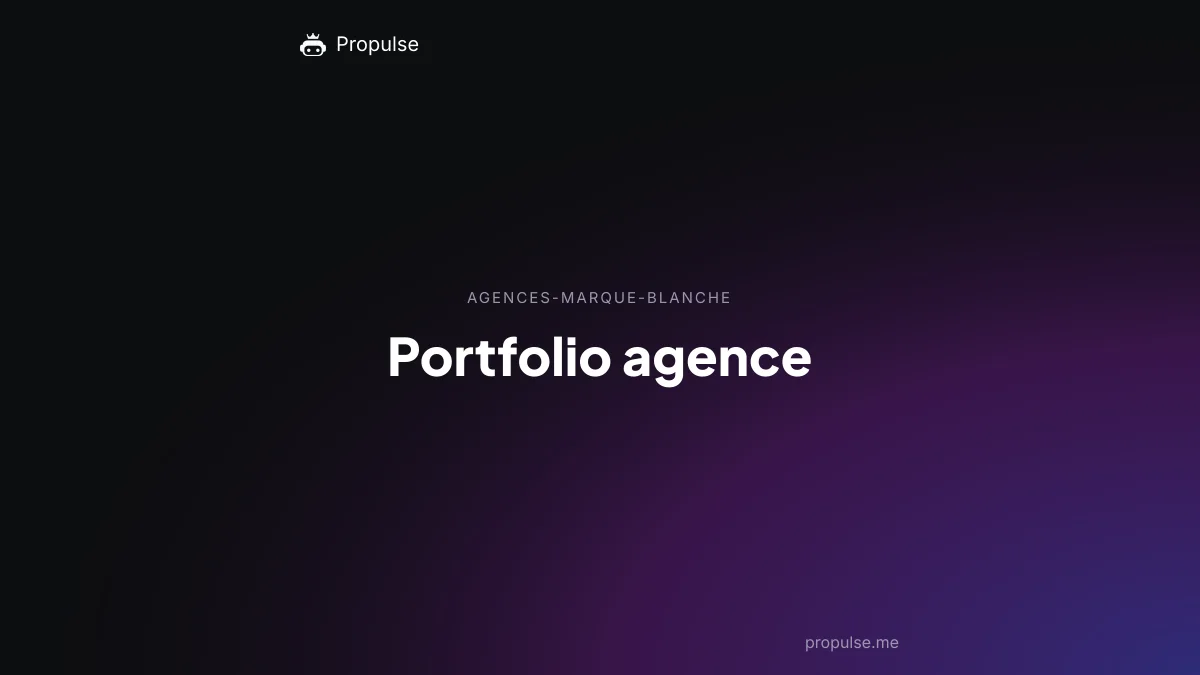Agency portfolio