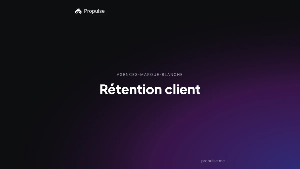 Client retention