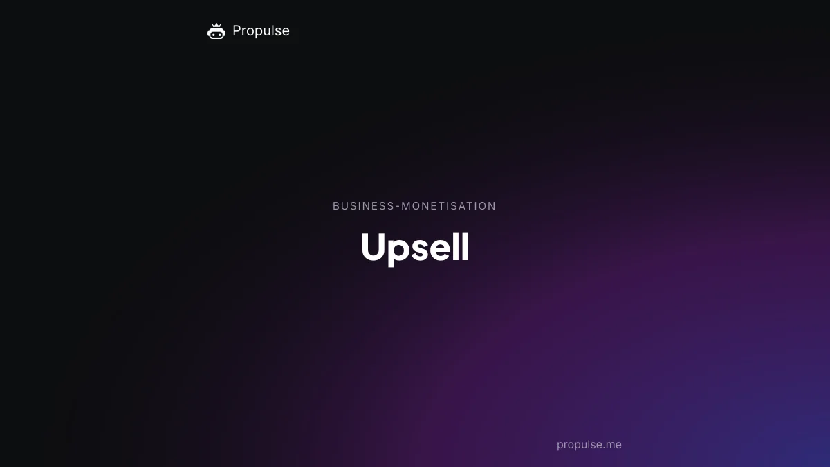 Upsell