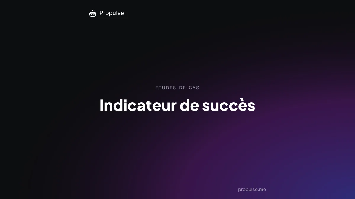 Success metric