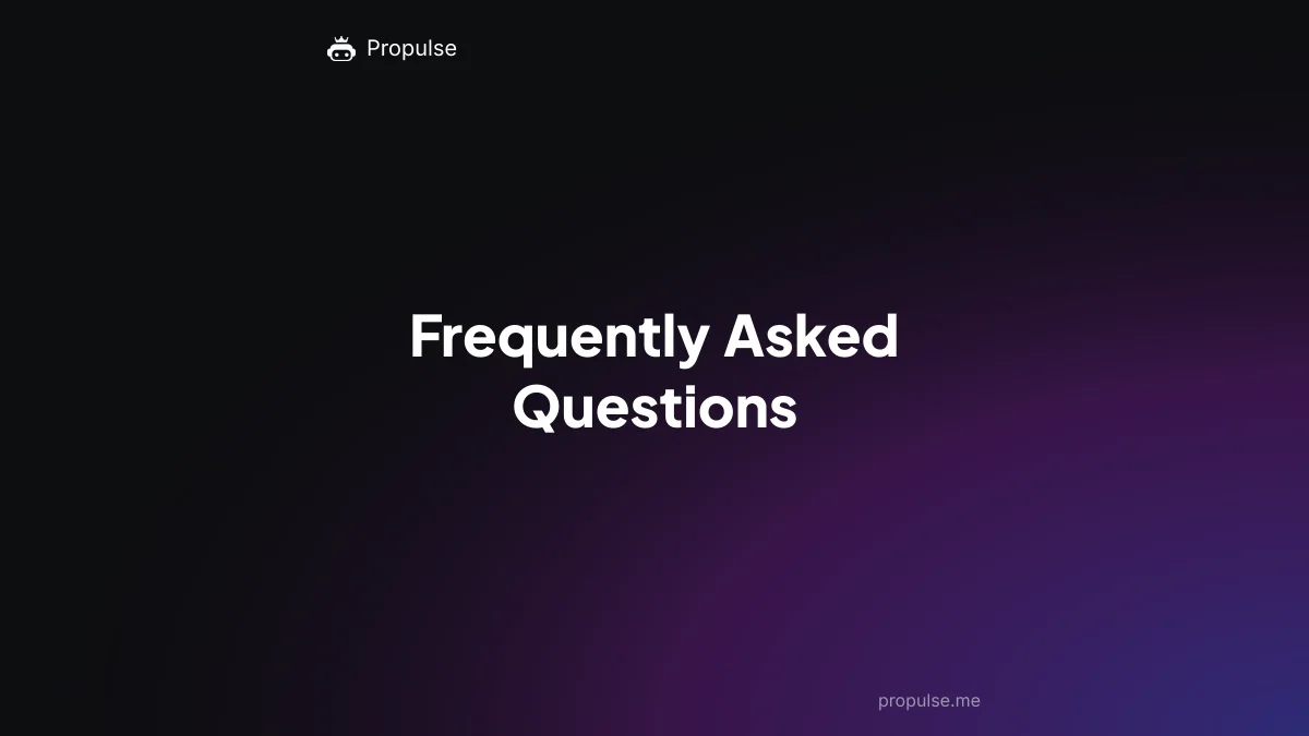 Frequently Asked Questions