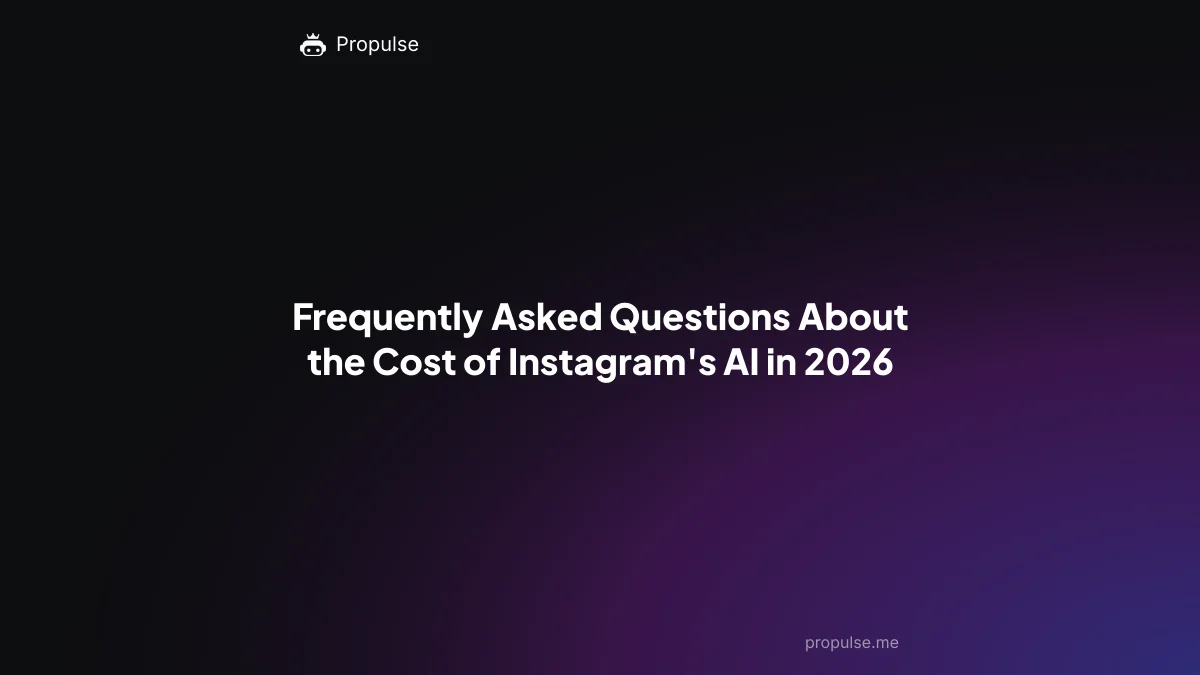 Frequently Asked Questions About the Cost of Instagram's AI in 2026