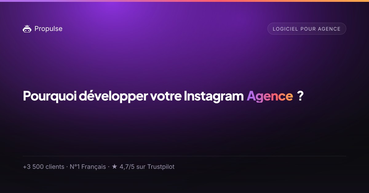 Pourquoi Instagram est devenu incontournable pour une agence