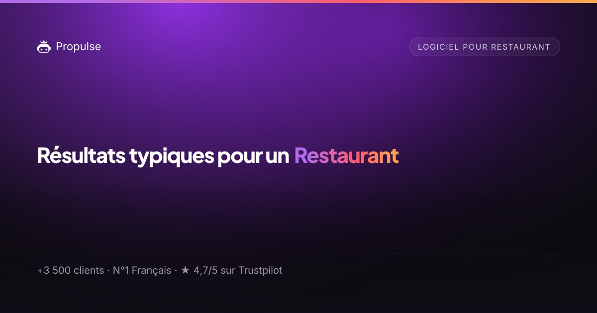 La méthode Propulse : cibler les gourmands de votre quartier